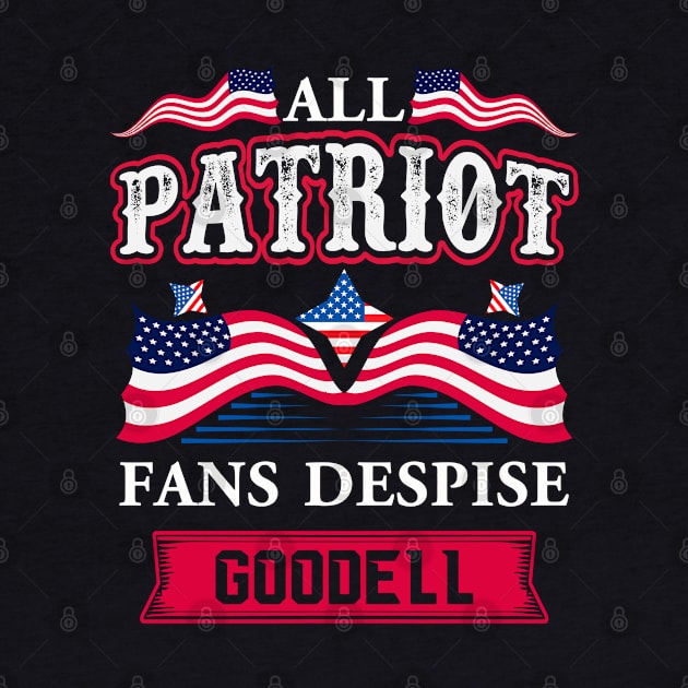 All PATRIOT fans despise goodell by HassibDesign